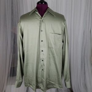 Mens Geoffrey Beene dress shirt size Large 16 1/2